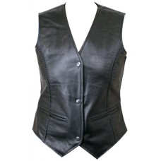 DS-MBV-1001-Motorbike Leather Vest
