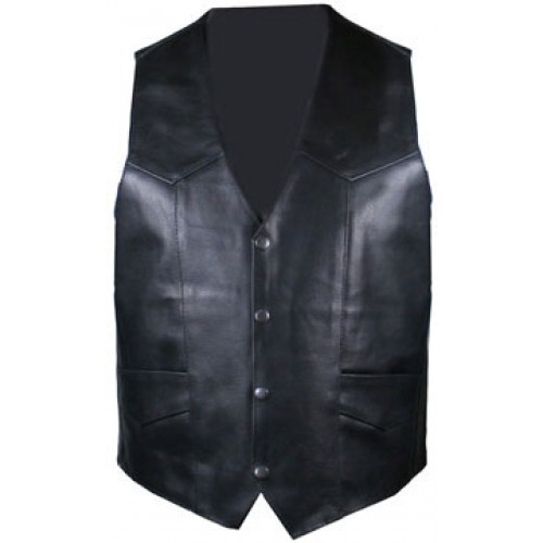 DS-MBV-1002-Motorbike Leather Vest