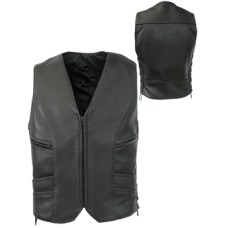 DS-MBV-1007-Motorbike Leather Vest