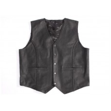 DS-MBV-1009-Motorbike Leather Vest