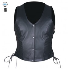 DS-MBV-1012-Motorbike Leather Vest