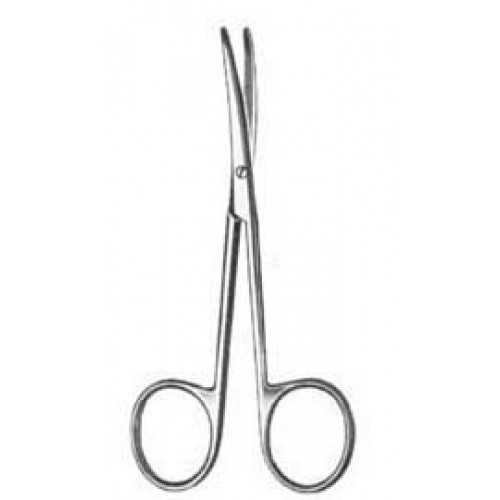 Baby-Lexer Knapp Fine Scissors Curved