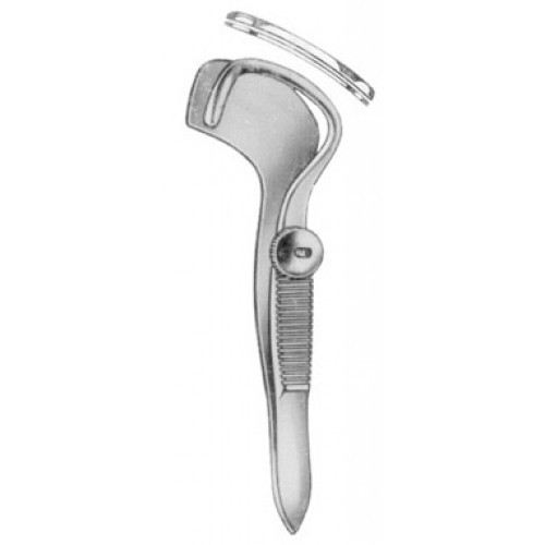 Bonn Iris Forceps 7cm/2 3/4" 1:2 Without guide pin